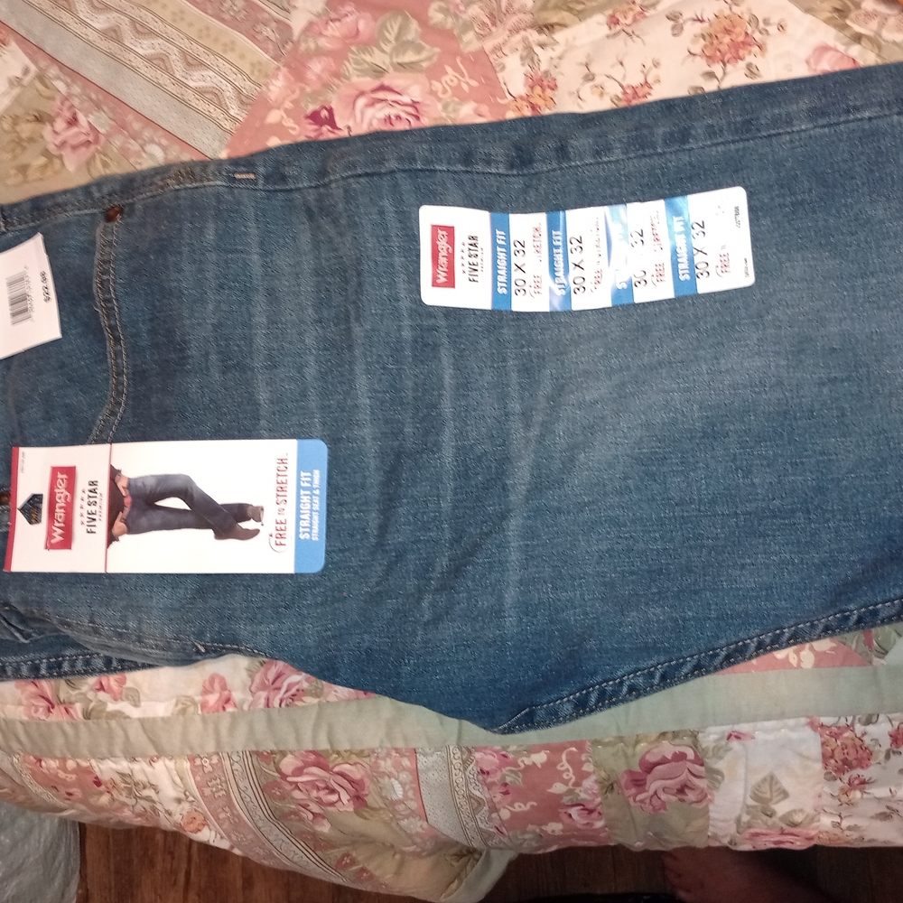 Wrangler Men's Relaxed Fit Denim Jeans